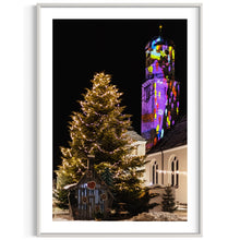 Laden Sie das Bild in den Galerie-Viewer, Weilheim Mariä Himmelfahrt Kirchturm „Hoffnungslicht“ 2021 (signed + Frame)

