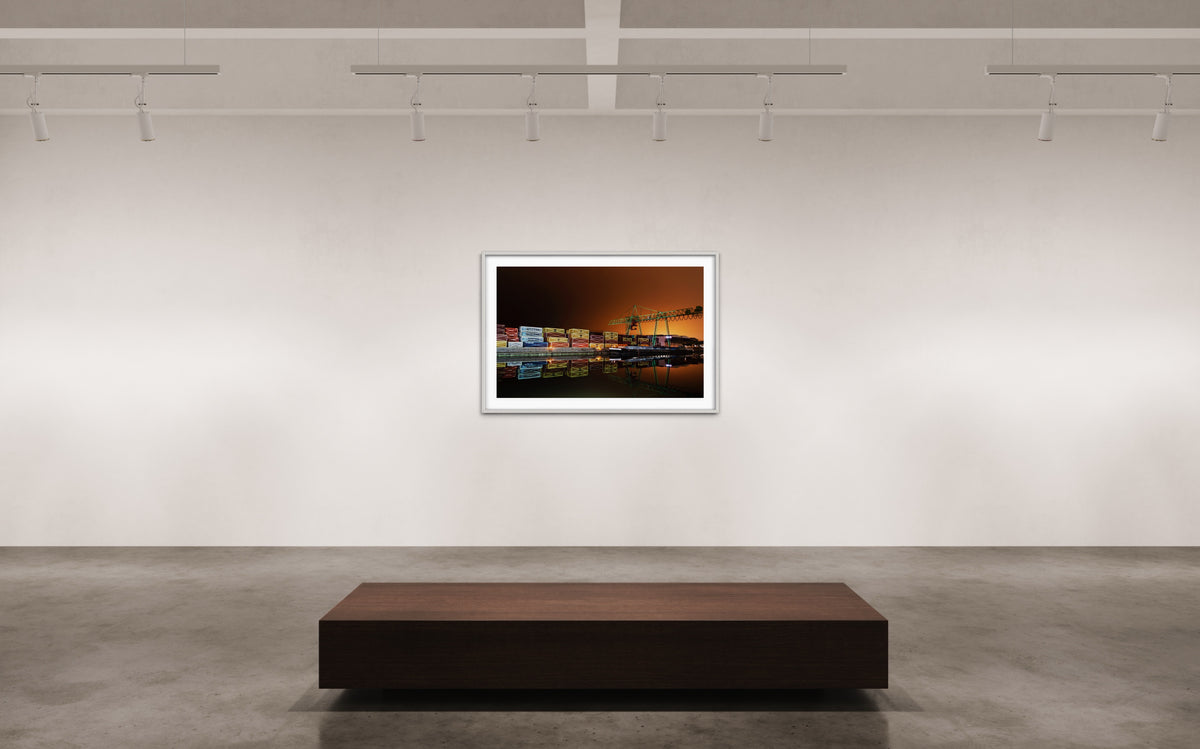 Stuttgart Hafen River of Words 2016 (signed + Frame)