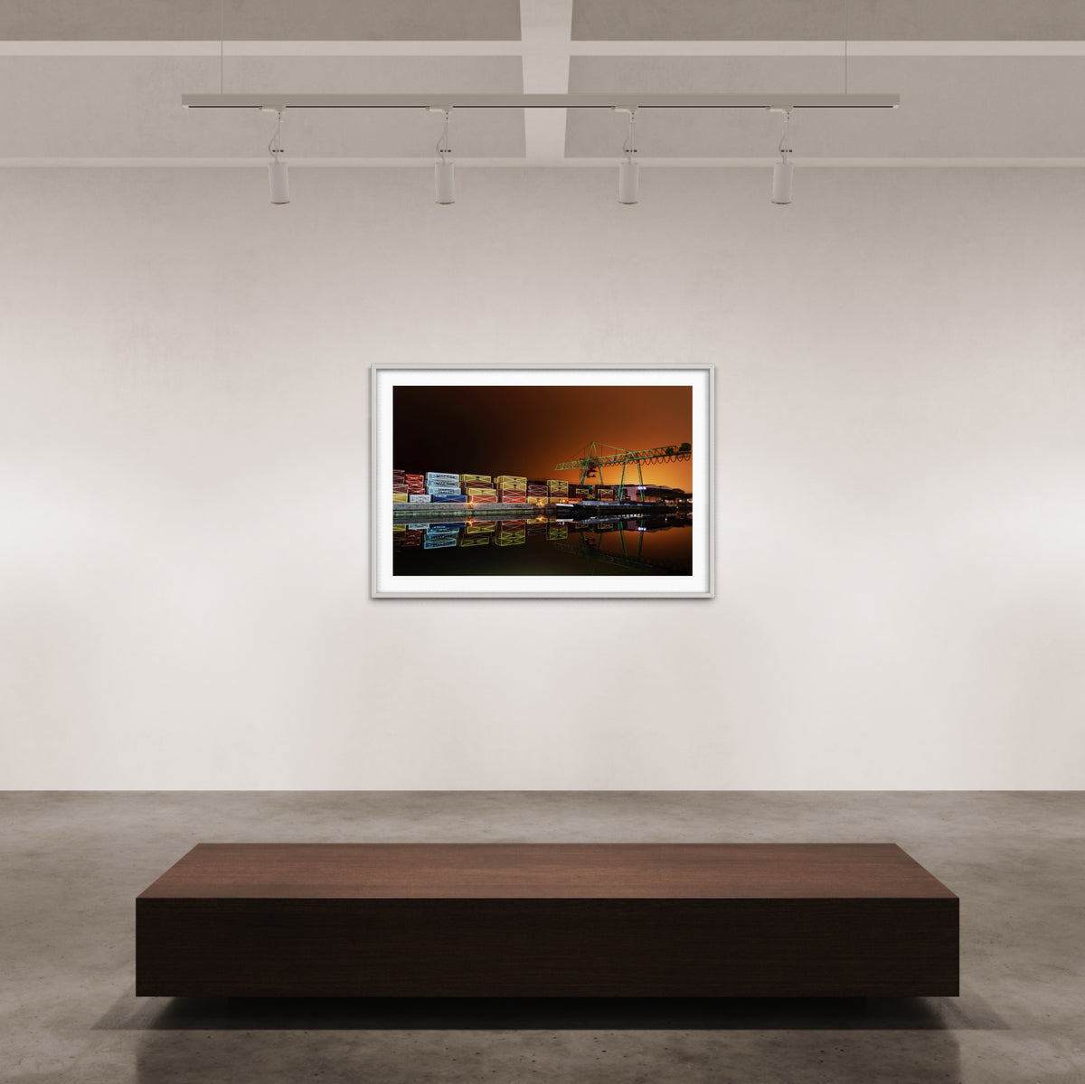 Stuttgart Hafen River of Words 2016 (signed + Frame)