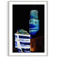 Load image into Gallery viewer, Weilheim 3 Lichtkunst Festival Weilheim Fades 2022 (signed + Frame)

