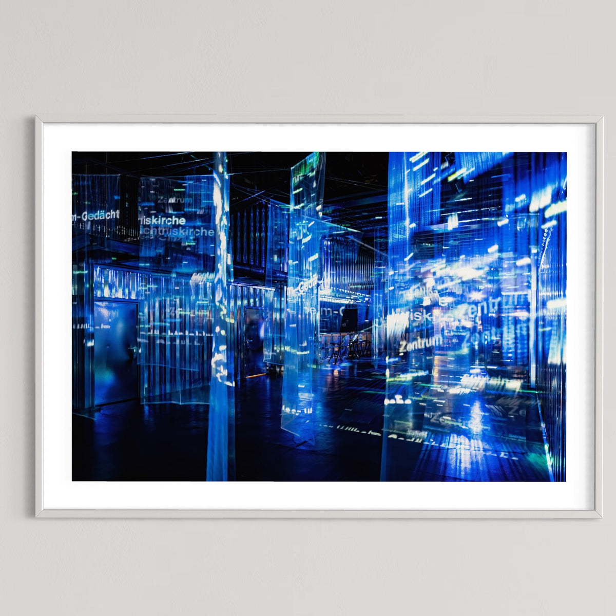 Berlin Popkudamm inBetween - Container LIghts 2022 (signed + Frame)