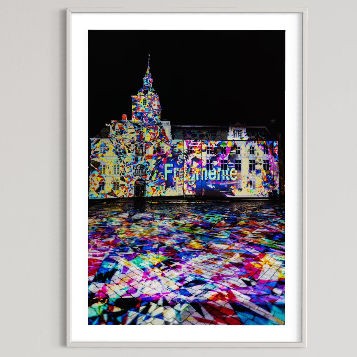 Oldenburg Landesmuseum Schloss TIme Drifts Oldenburg 2023 (signed + Frame)