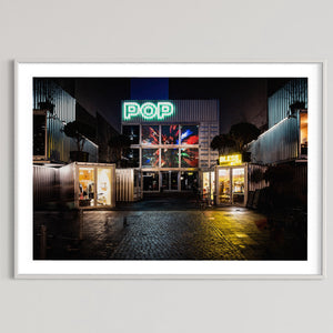 Berlin Popkudamm Container LIghts 2022 (signed + Frame)