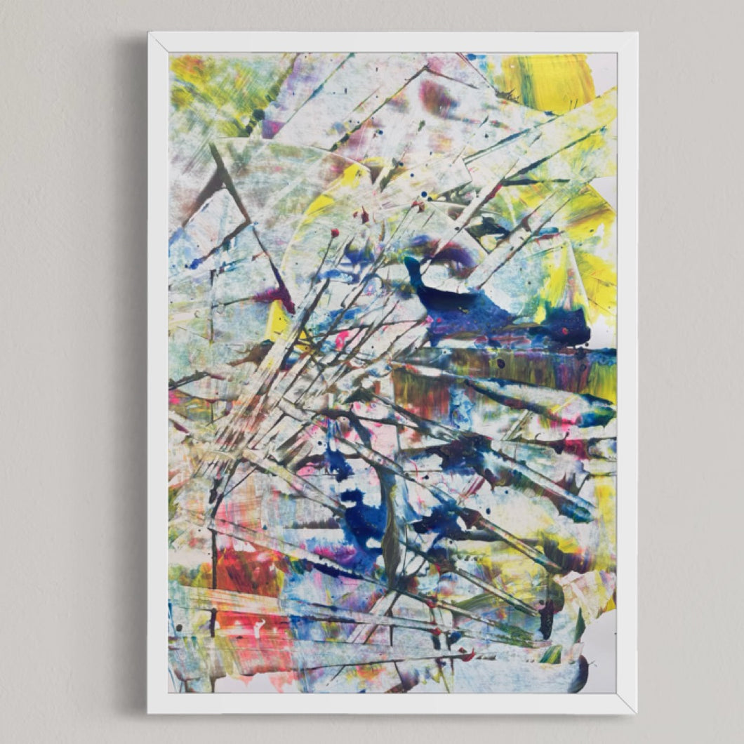 Painting on Paper/ untitled (2025/ 60x42cm)