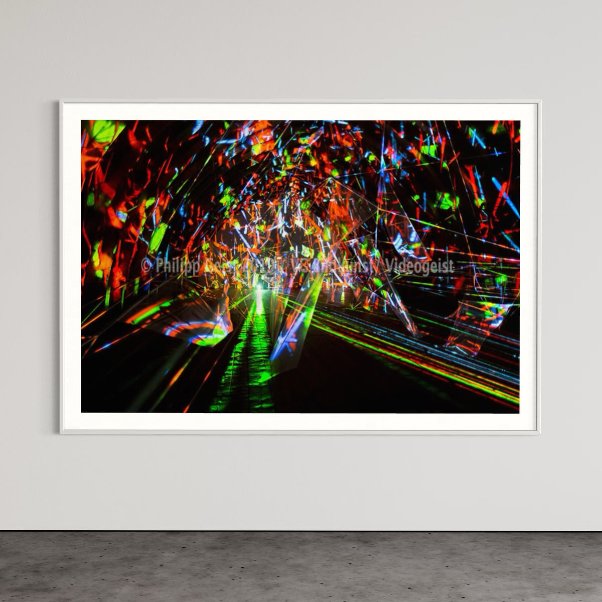 Freising Schafhof - Europäisches Künstlerhaus Oberbayern "inBetween" 2018 (signed + Frame)