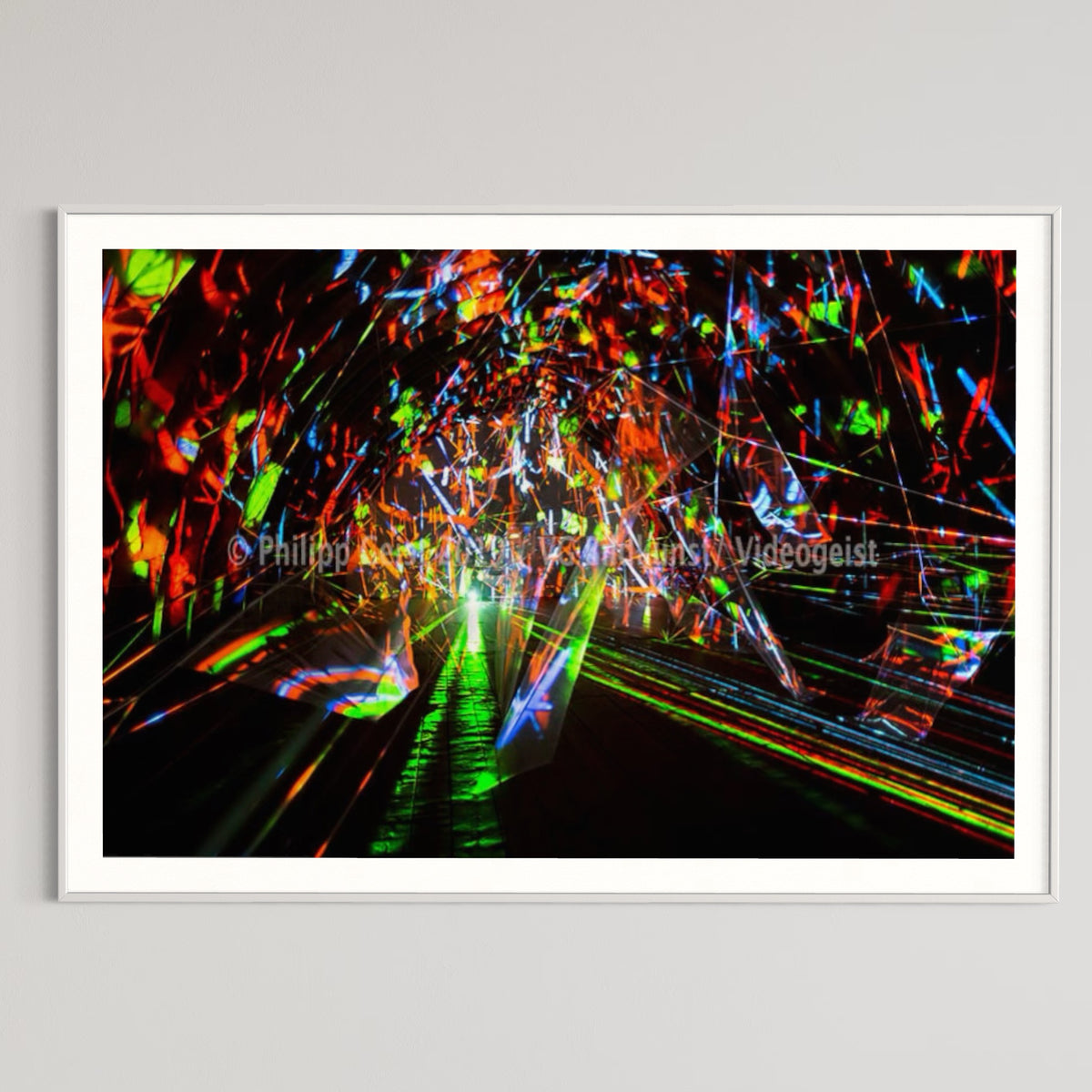 Freising Schafhof - Europäisches Künstlerhaus Oberbayern "inBetween" 2018 (signed + Frame)
