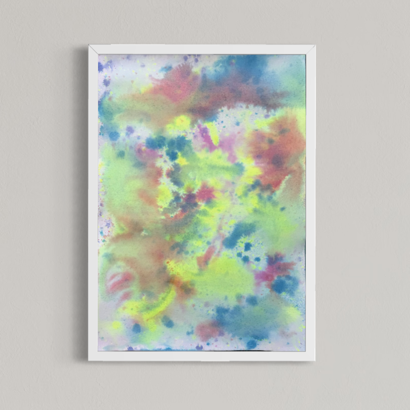 Painting on Paper #660