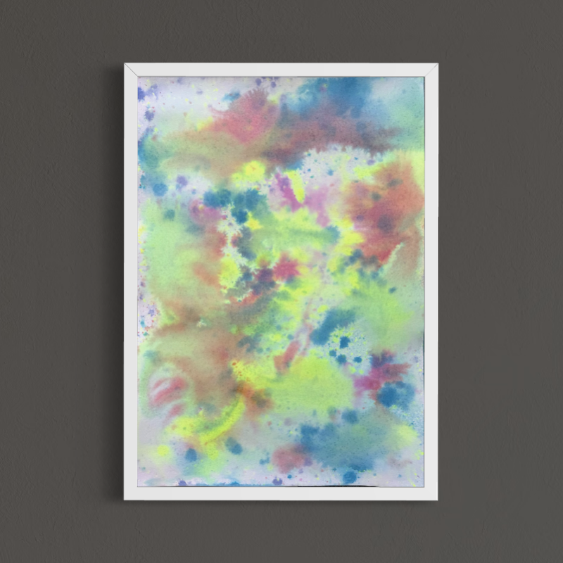 Painting on Paper #660