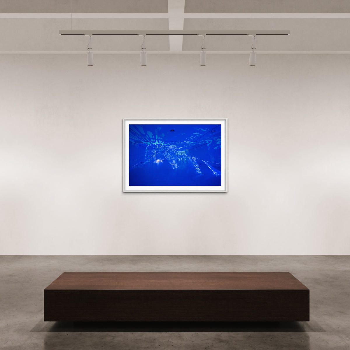 Vaduz Liechtenstein Engländerbau "inBetween" 2014  (signed + Frame)