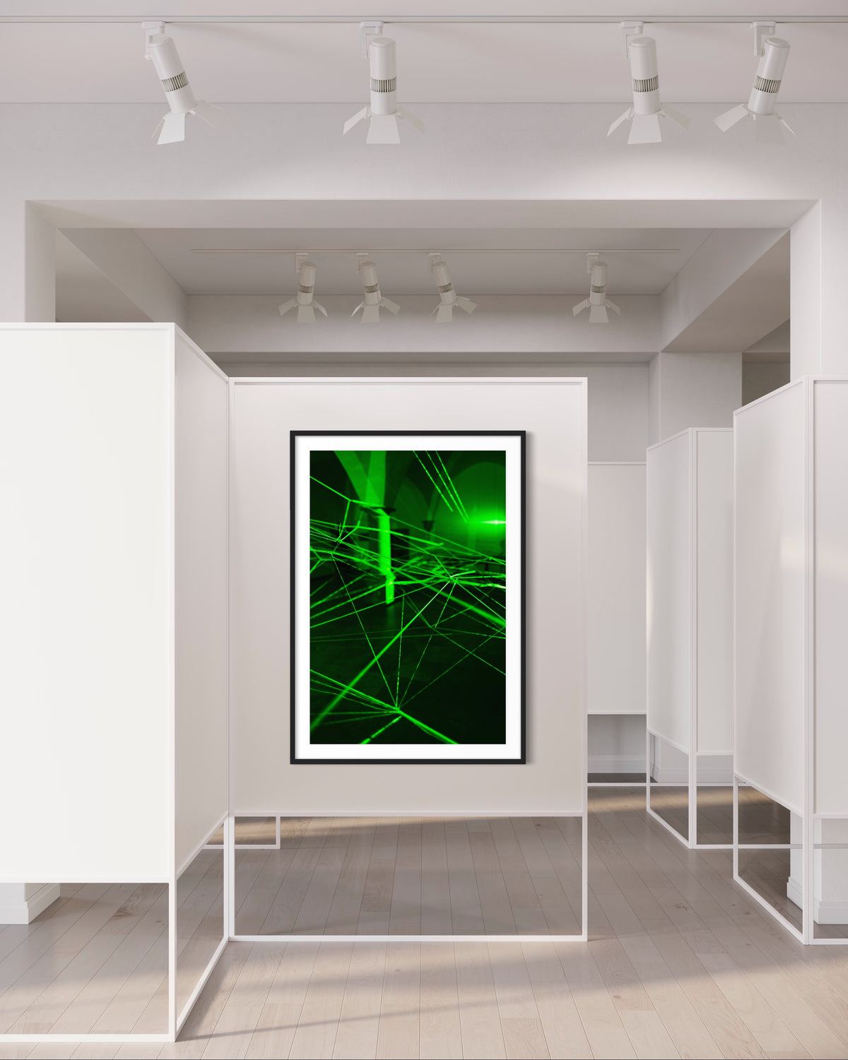 Wolfsburg 2011 / Phaenomenale / Wolfsburg Schloss / Castle  "VERNETZUNG | LINKING-UP (signed + Frame)