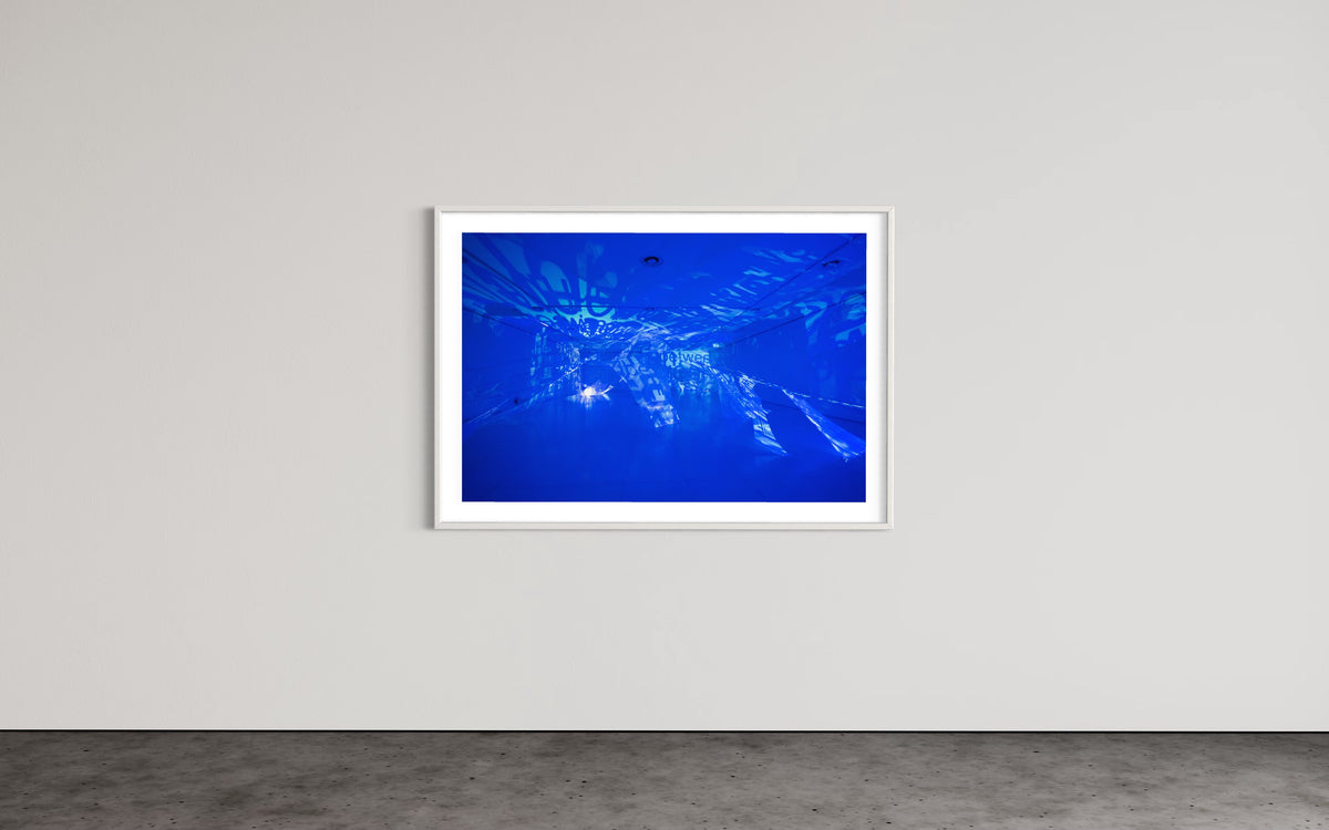 Vaduz Liechtenstein Engländerbau "inBetween" 2014  (signed + Frame)