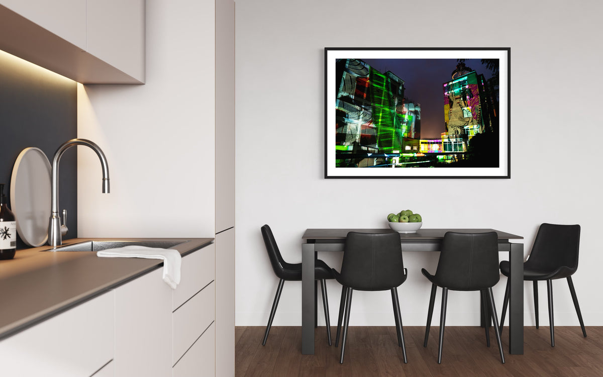 Bochum Liquid times - Extraschicht 2017 Privatbrauerei Moritz Fiege (signed + Frame)