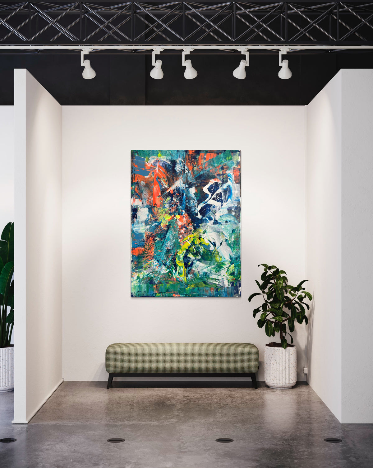 Untitled/ ohne Titel - Painting on Canvas 2022