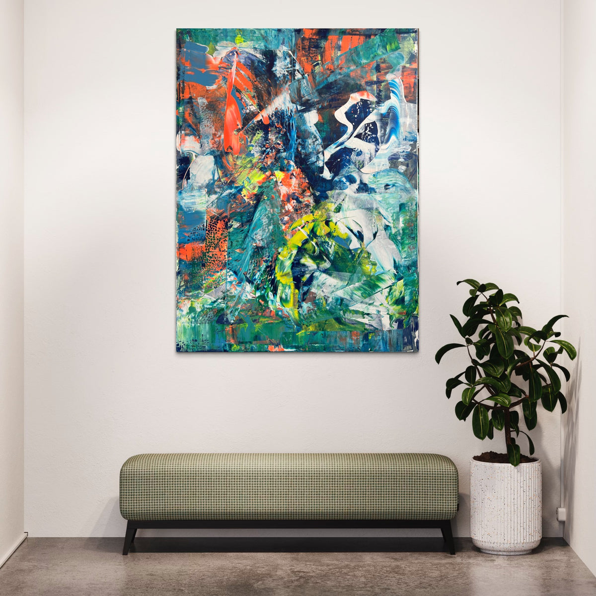 Untitled/ ohne Titel - Painting on Canvas 2022