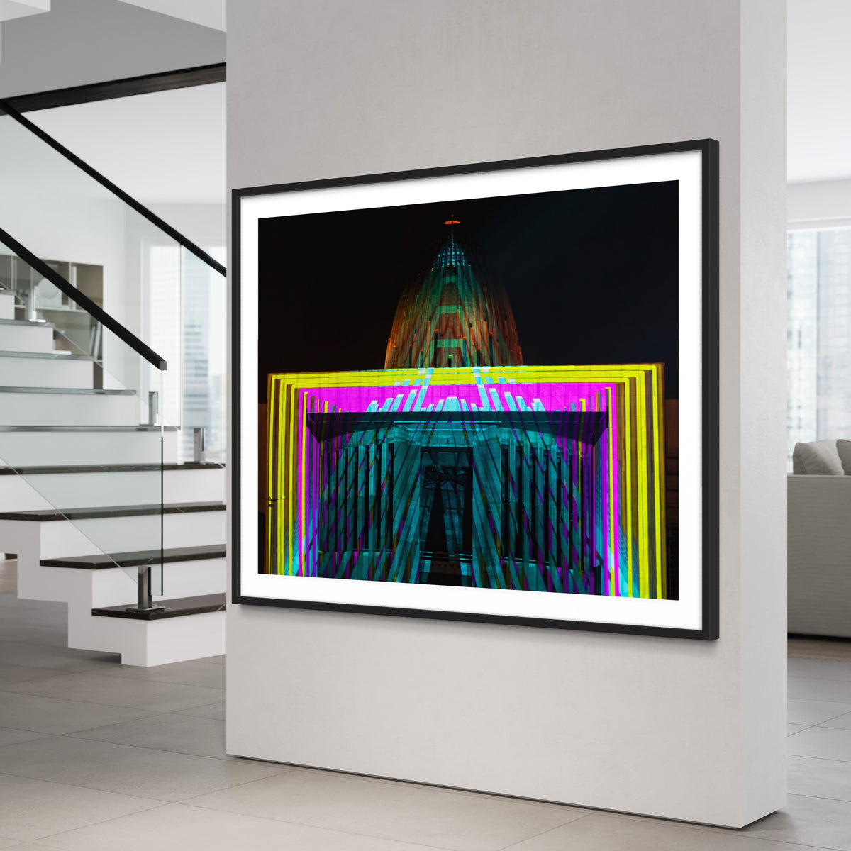 Warsaw Temple of Divine Providence 04./05. Jan 2014 (signed + Frame)