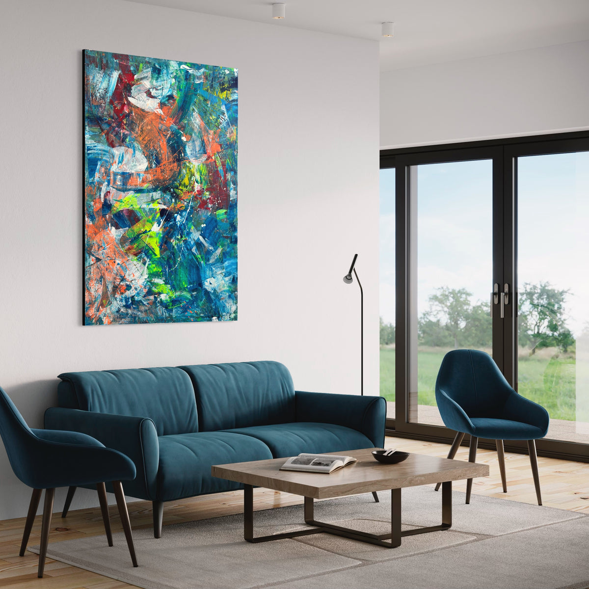 Untitled/ ohne Titel - Painting on Canvas 2022