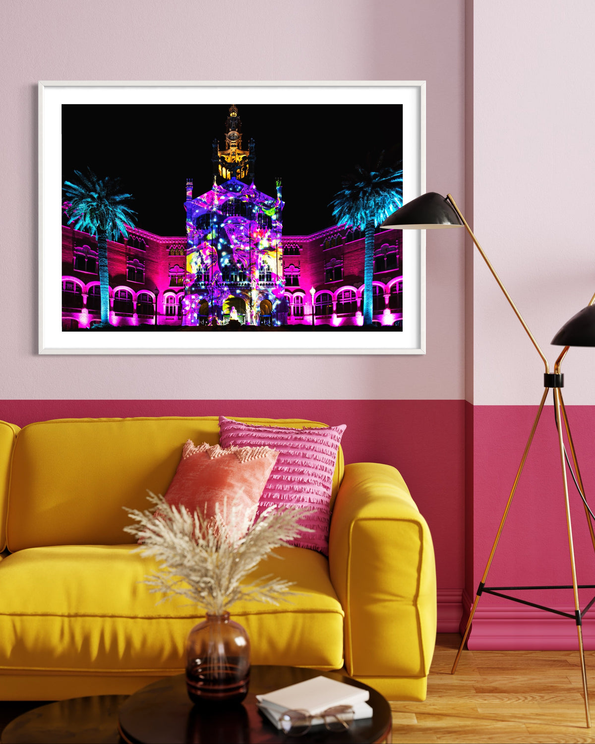 Barcelona Sant Pau / Els Llums de Sant Pau 2021 (signed + Frame)