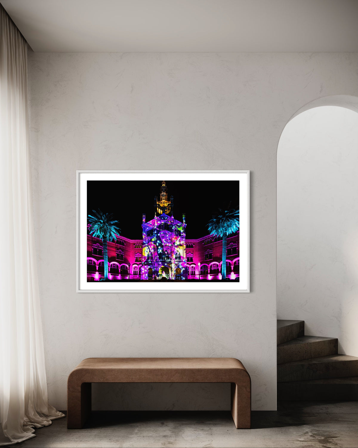 Barcelona Sant Pau / Els Llums de Sant Pau 2021 (signed + Frame)
