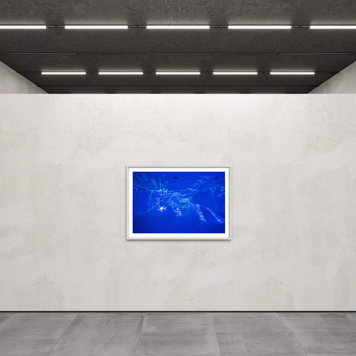 Vaduz Liechtenstein Engländerbau "inBetween" 2014  (signed + Frame)