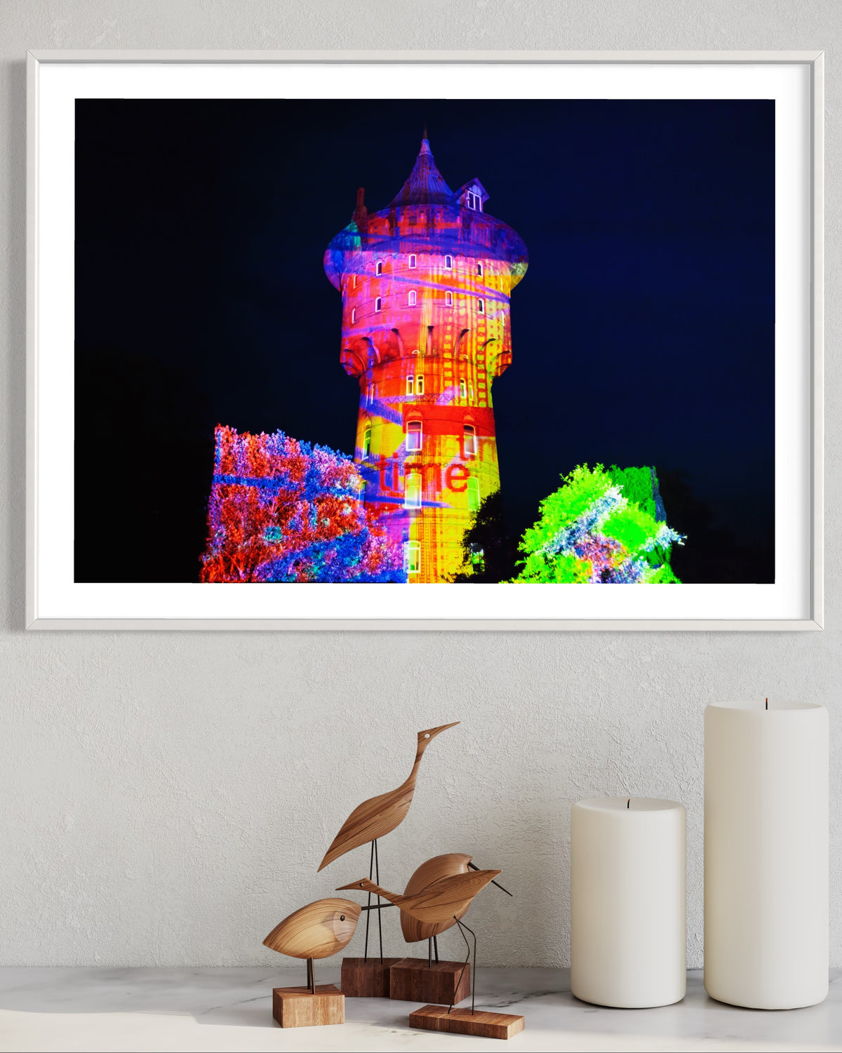 Cuxhaven Wasserturm „Liquid Time“ 2011 (signed + framed)