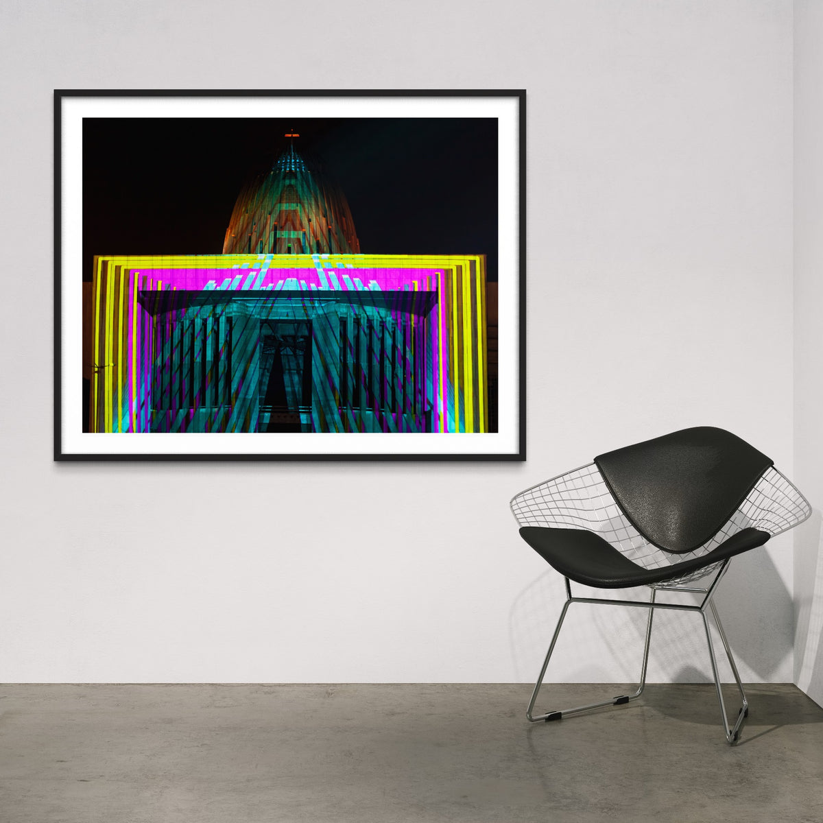 Warsaw Temple of Divine Providence 04./05. Jan 2014 (signed + Frame)
