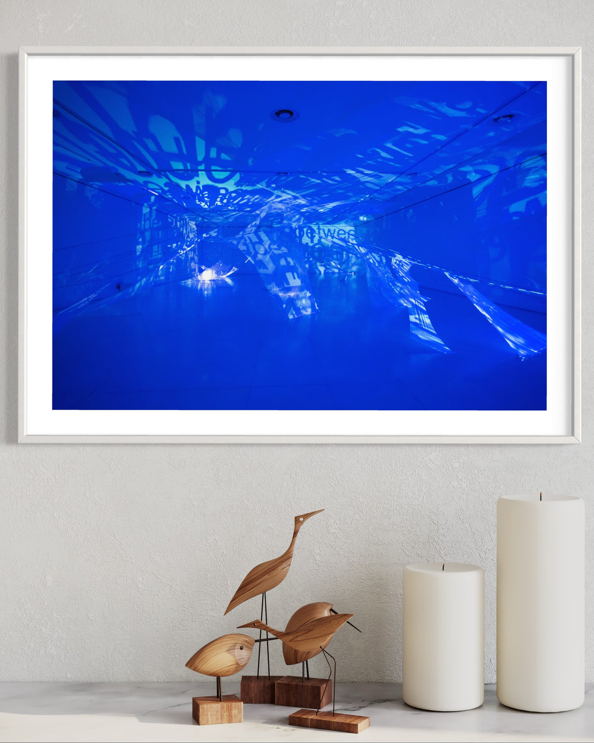 Vaduz Liechtenstein Engländerbau "inBetween" 2014  (signed + Frame)