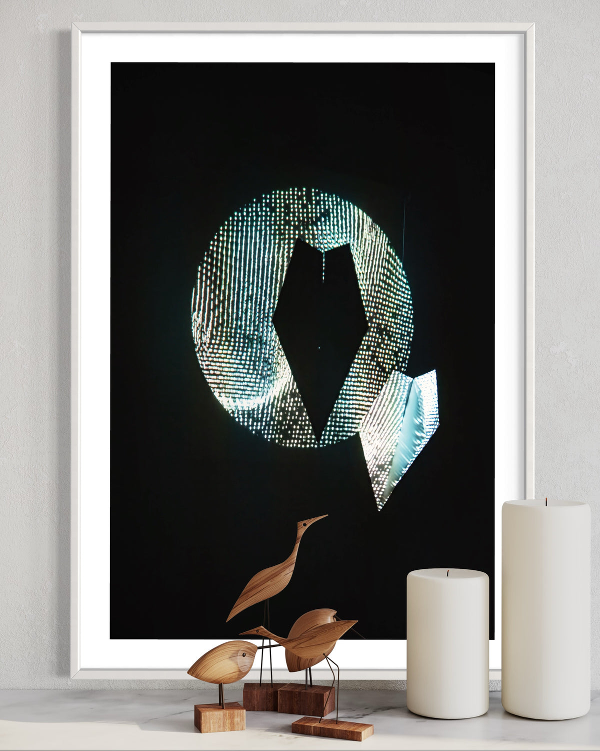 fragile shades papierflieger paper dart - 2022 Murten Festival Schweiz Swiss Musée de Morat / Museum Murten (signed + Frame)