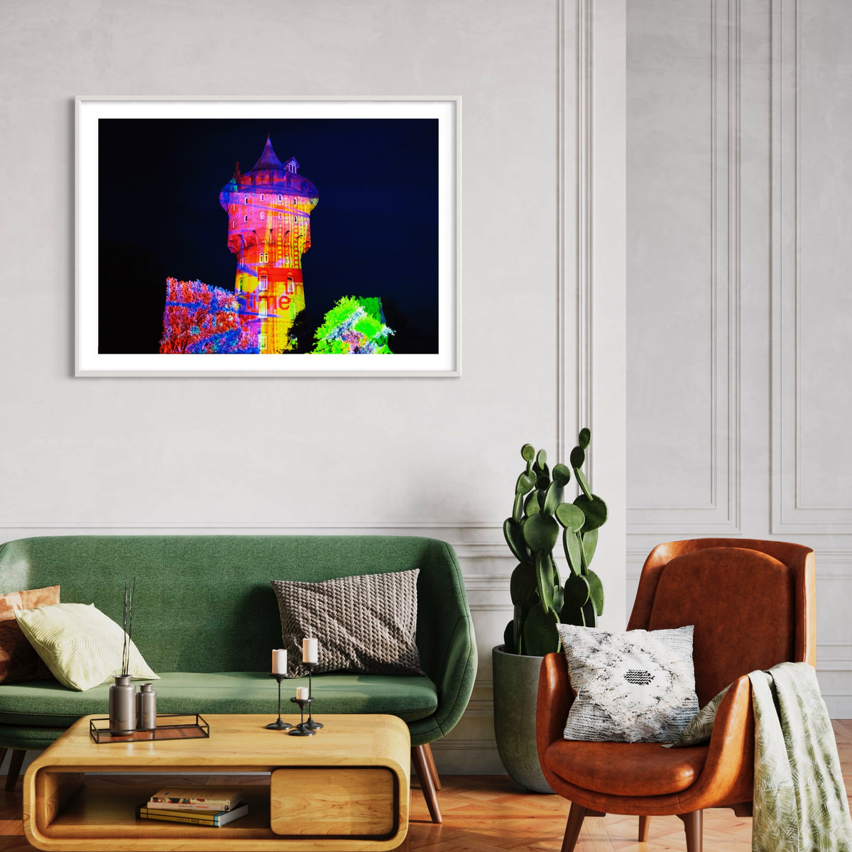 Cuxhaven Wasserturm „Liquid Time“ 2011 (signed + framed)