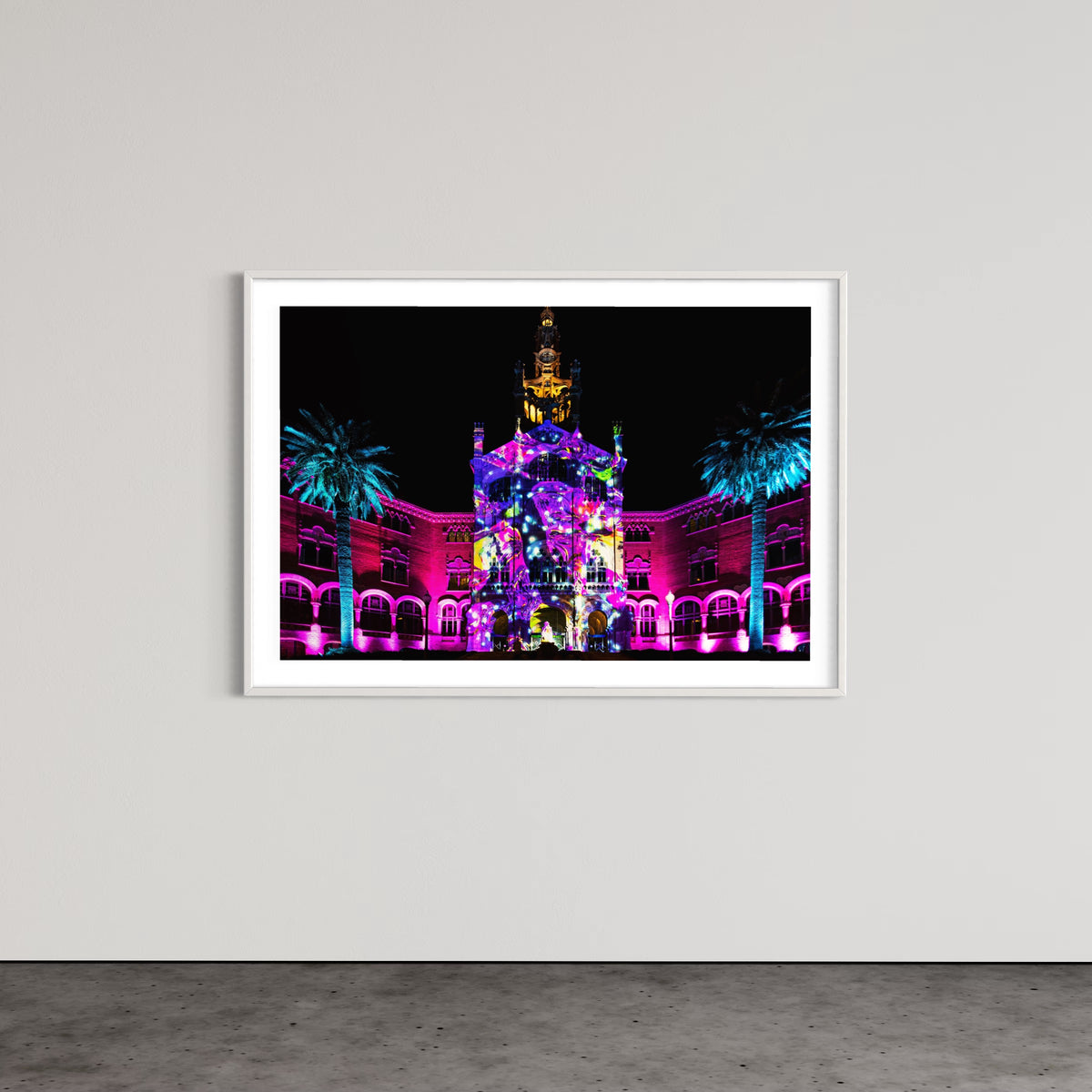 Barcelona Sant Pau / Els Llums de Sant Pau 2021 (signed + Frame)