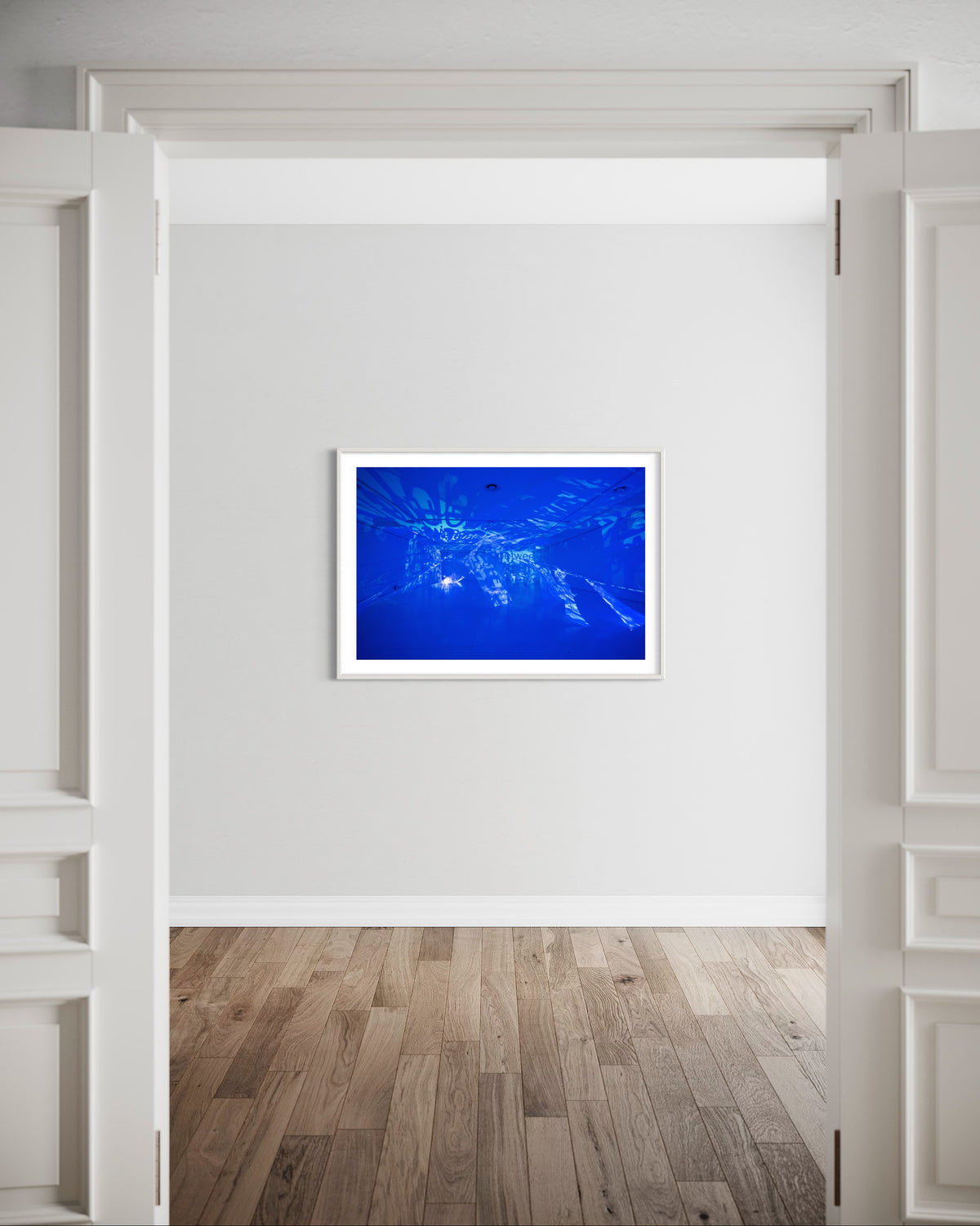 Vaduz Liechtenstein Engländerbau "inBetween" 2014  (signed + Frame)