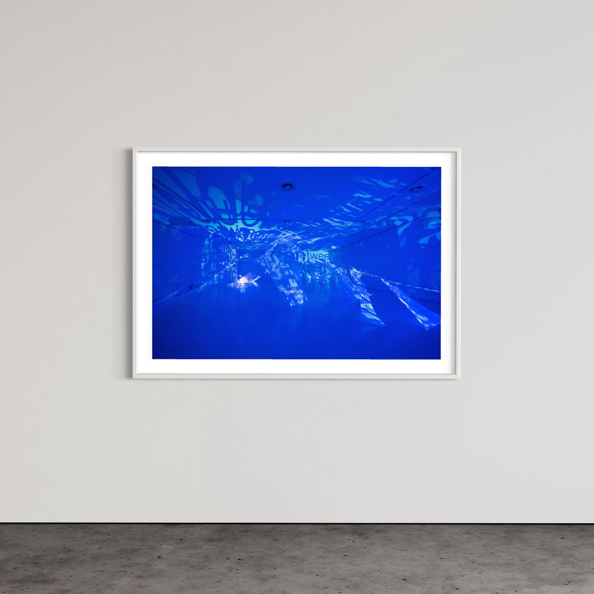 Vaduz Liechtenstein Engländerbau "inBetween" 2014  (signed + Frame)