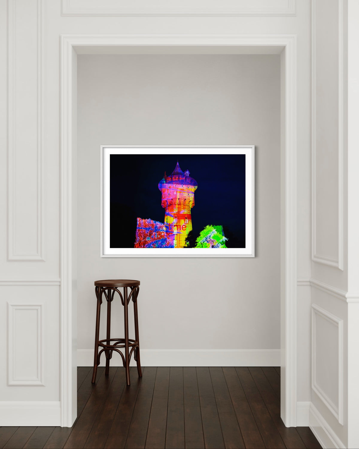 Cuxhaven Wasserturm „Liquid Time“ 2011 (signed + framed)