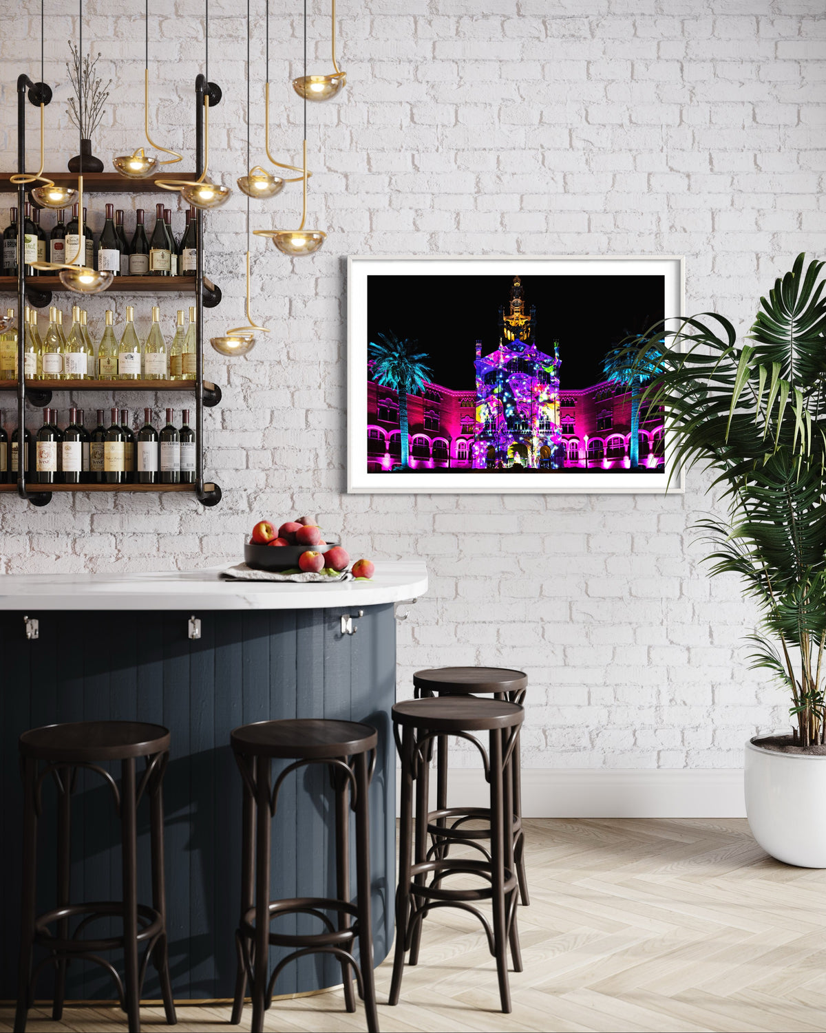 Barcelona Sant Pau / Els Llums de Sant Pau 2021 (signed + Frame)