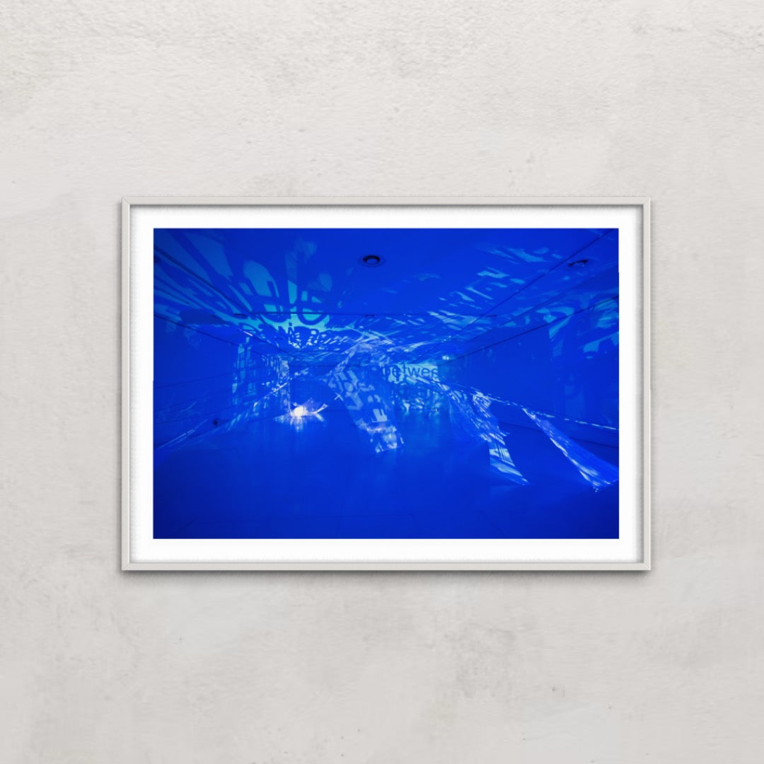 Vaduz Liechtenstein Engländerbau "inBetween" 2014  (signed + Frame)