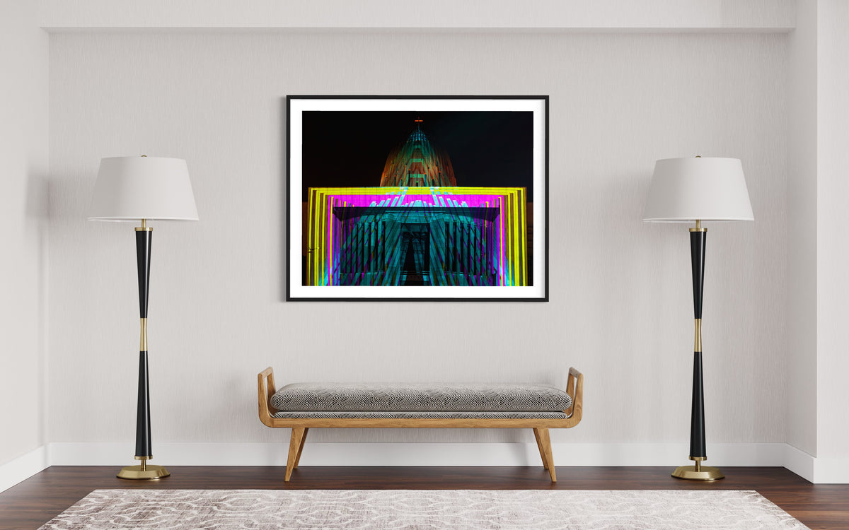 Warsaw Temple of Divine Providence 04./05. Jan 2014 (signed + Frame)