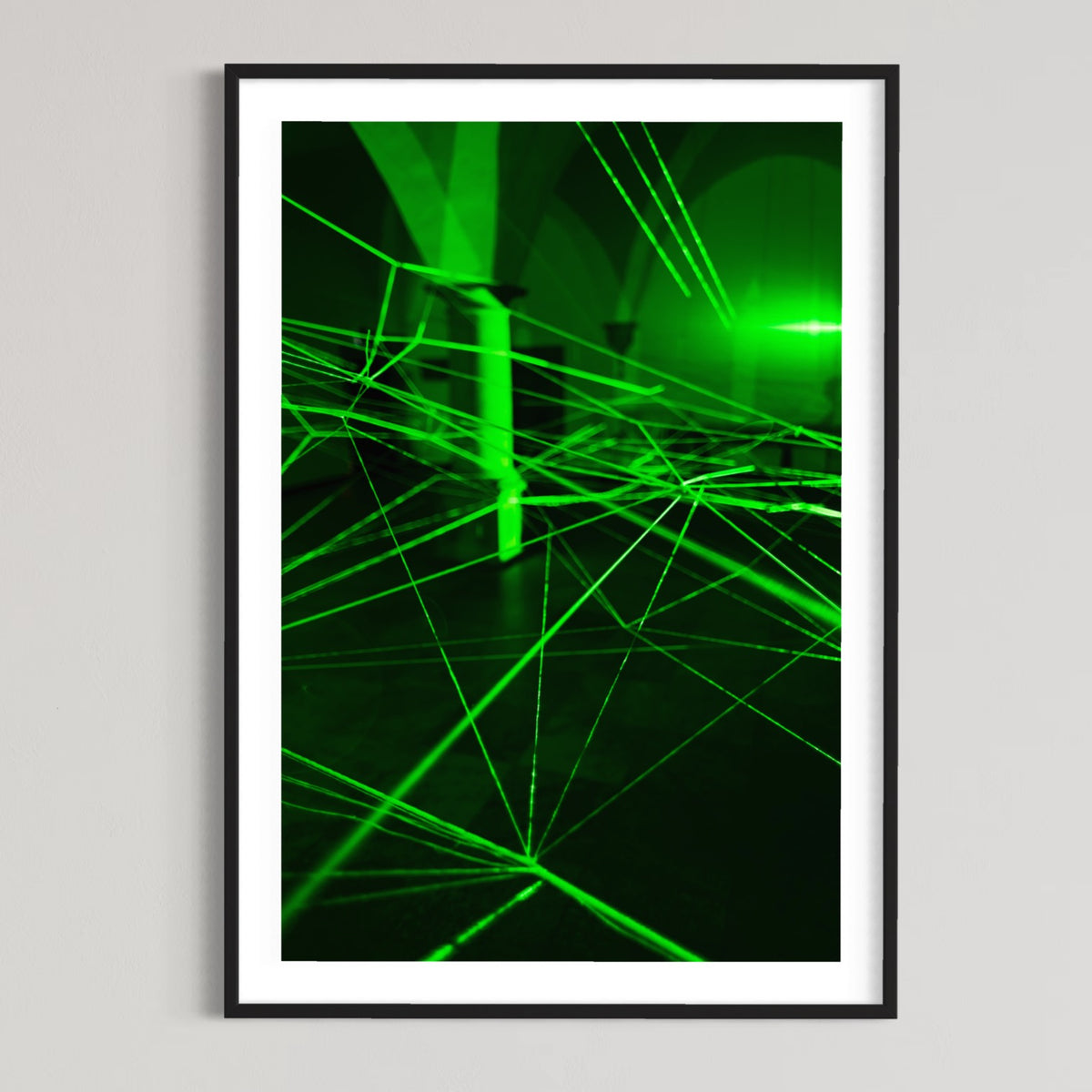 Wolfsburg 2011 / Phaenomenale / Wolfsburg Schloss / Castle  "VERNETZUNG | LINKING-UP (signed + Frame)
