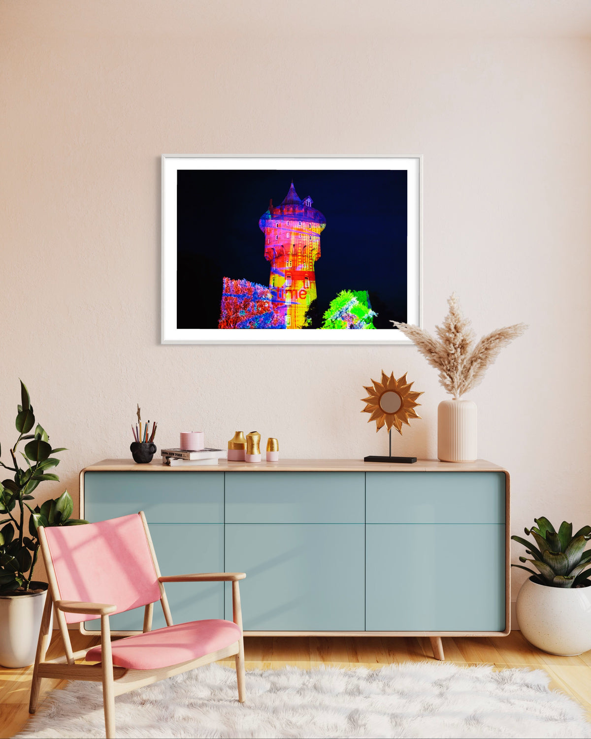 Cuxhaven Wasserturm „Liquid Time“ 2011 (signed + framed)