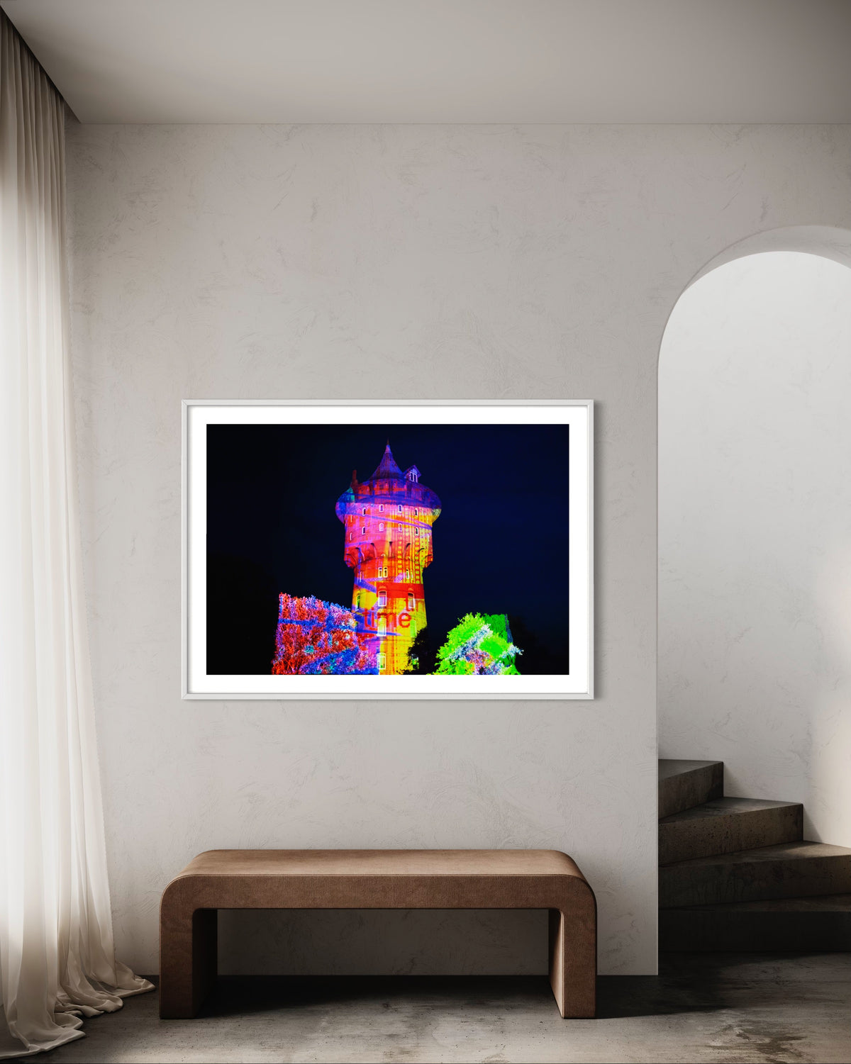 Cuxhaven Wasserturm „Liquid Time“ 2011 (signed + framed)