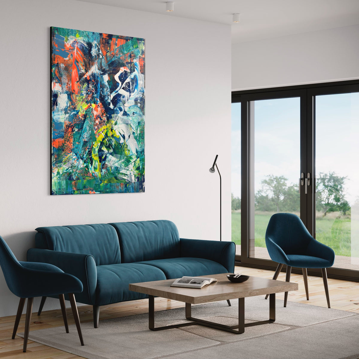 Untitled/ ohne Titel - Painting on Canvas 2022