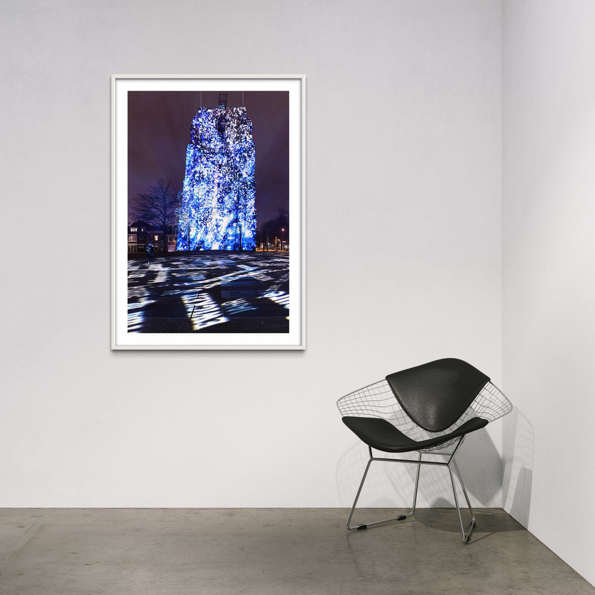 Leeuwarden Luna Light Festival 2022 - Oldehove TIME DRIFTS (signed + Frame)