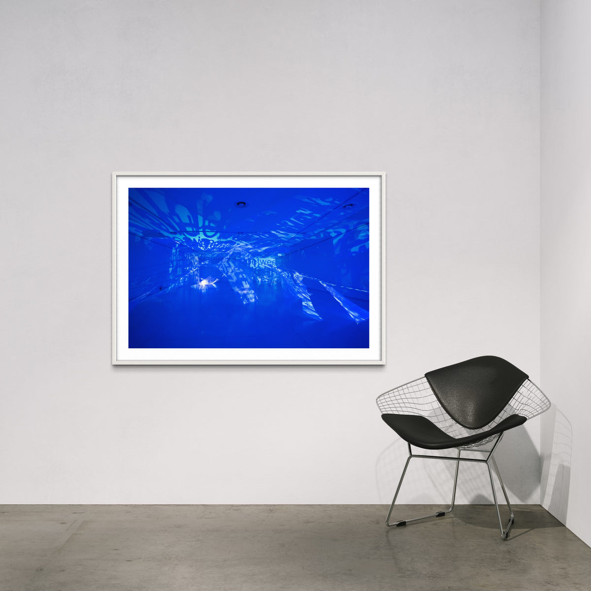 Vaduz Liechtenstein Engländerbau "inBetween" 2014  (signed + Frame)