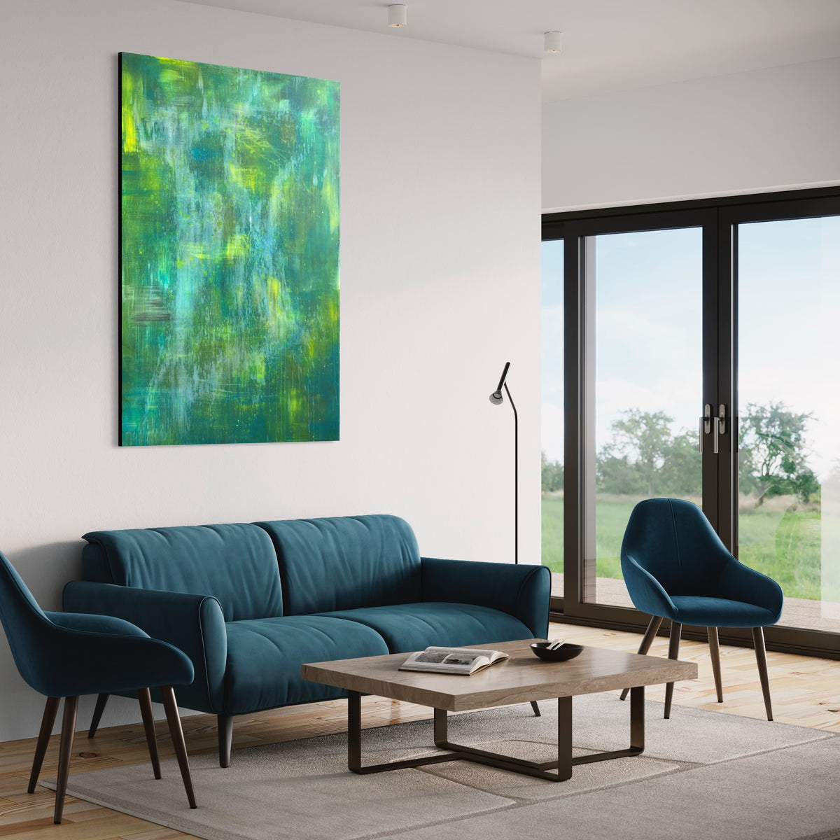 Untitled/ ohne Titel - Painting on Canvas 2021