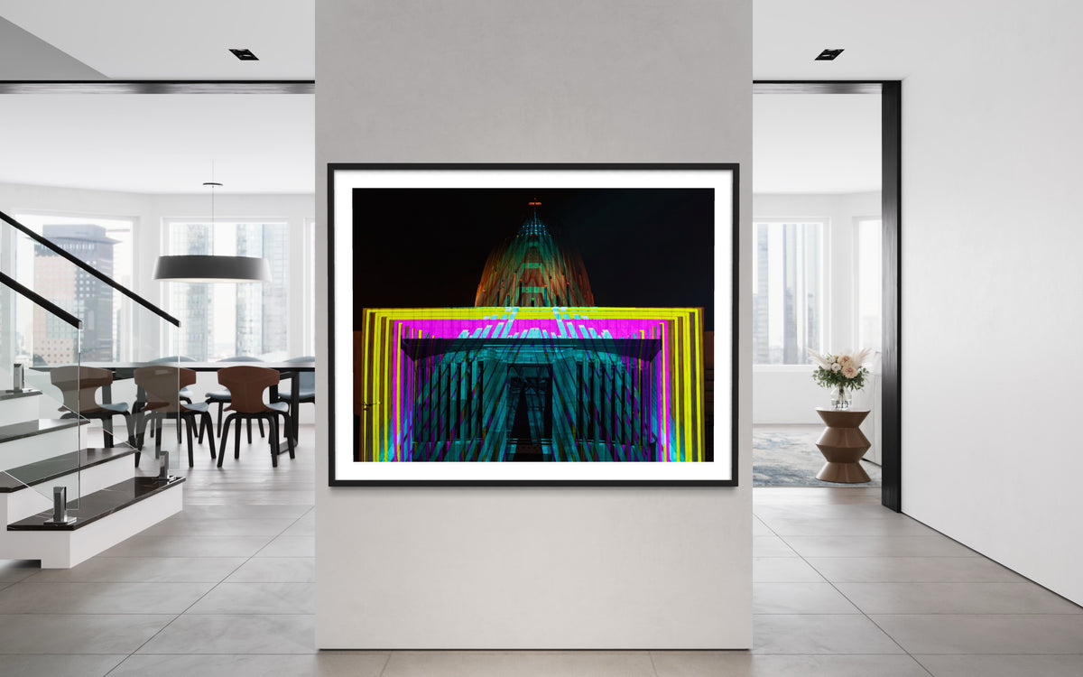 Warsaw Temple of Divine Providence 04./05. Jan 2014 (signed + Frame)