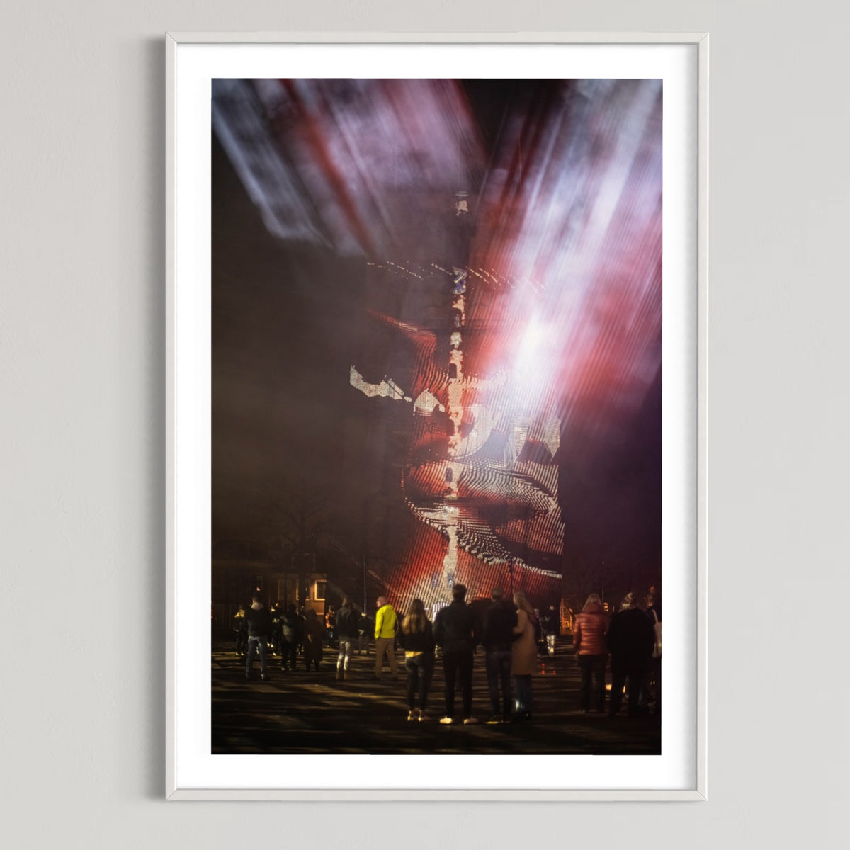 Leeuwarden Luna Light Festival 2022 - Oldehove TIME DRIFTS (signed + Frame)