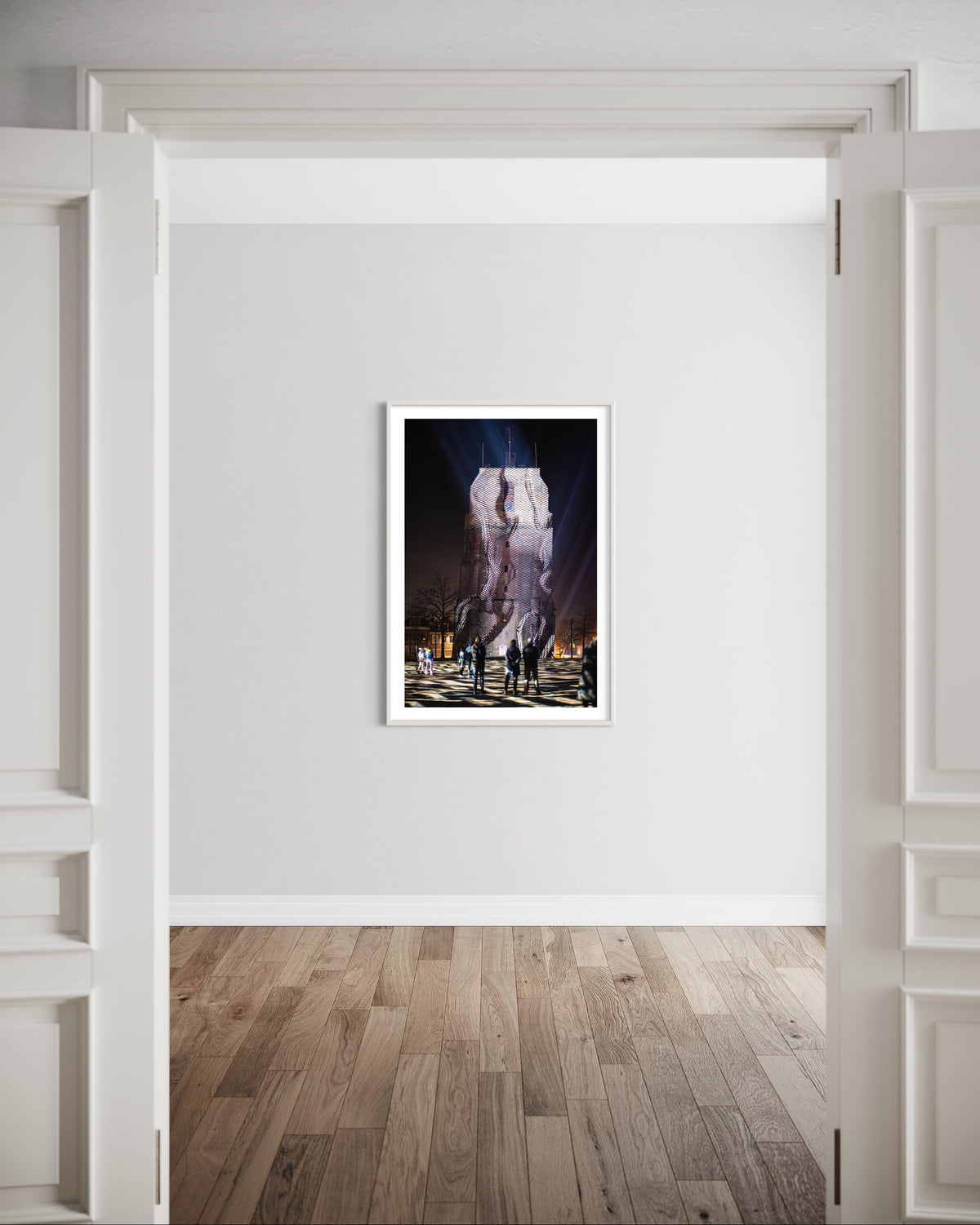 Leeuwarden Luna Light Festival 2022 - Oldehove TIME DRIFTS (signed + Frame)