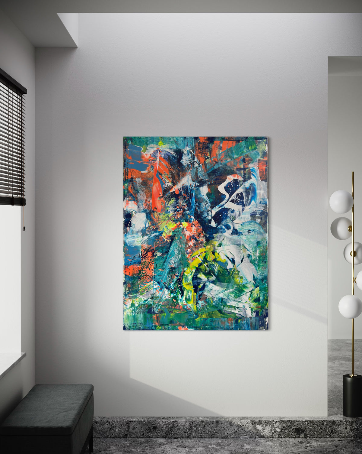 Untitled/ ohne Titel - Painting on Canvas 2022