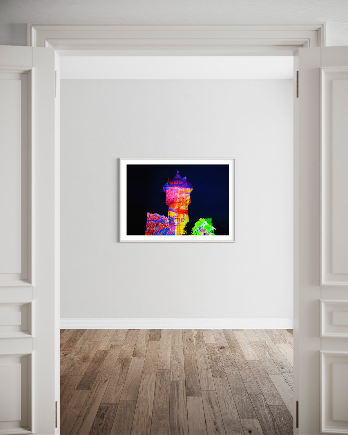 Cuxhaven Wasserturm „Liquid Time“ 2011 (signed + framed)