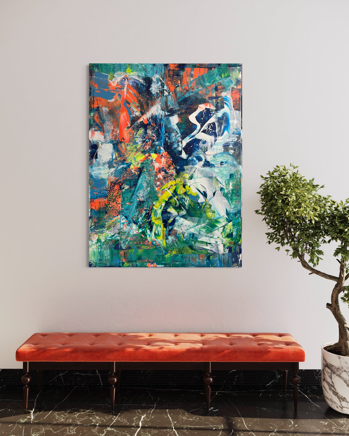 Untitled/ ohne Titel - Painting on Canvas 2022