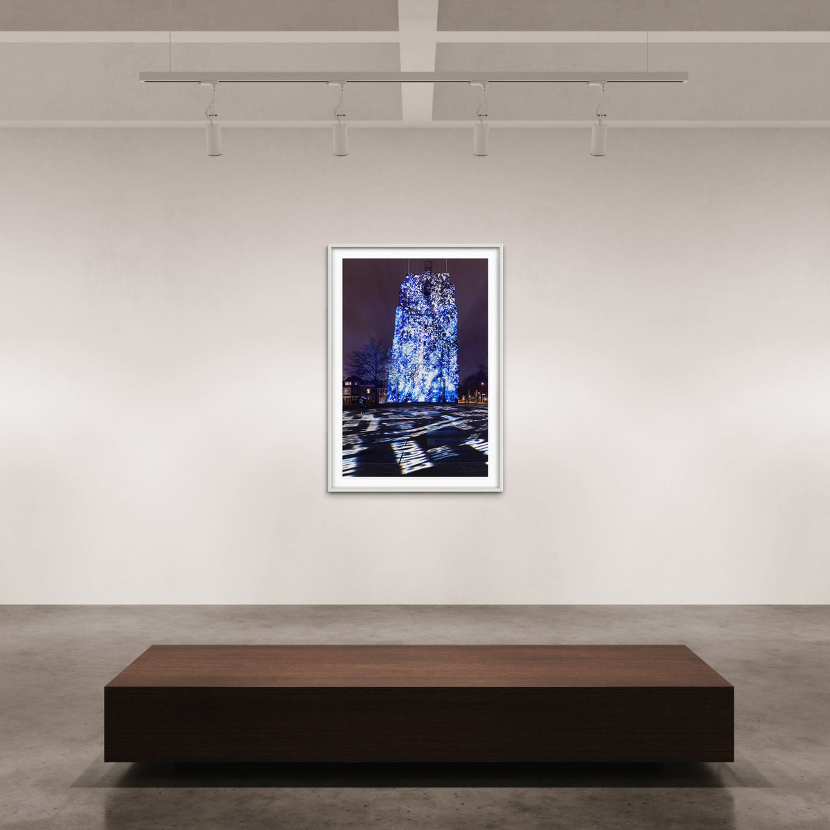 Leeuwarden Luna Light Festival 2022 - Oldehove TIME DRIFTS (signed + Frame)