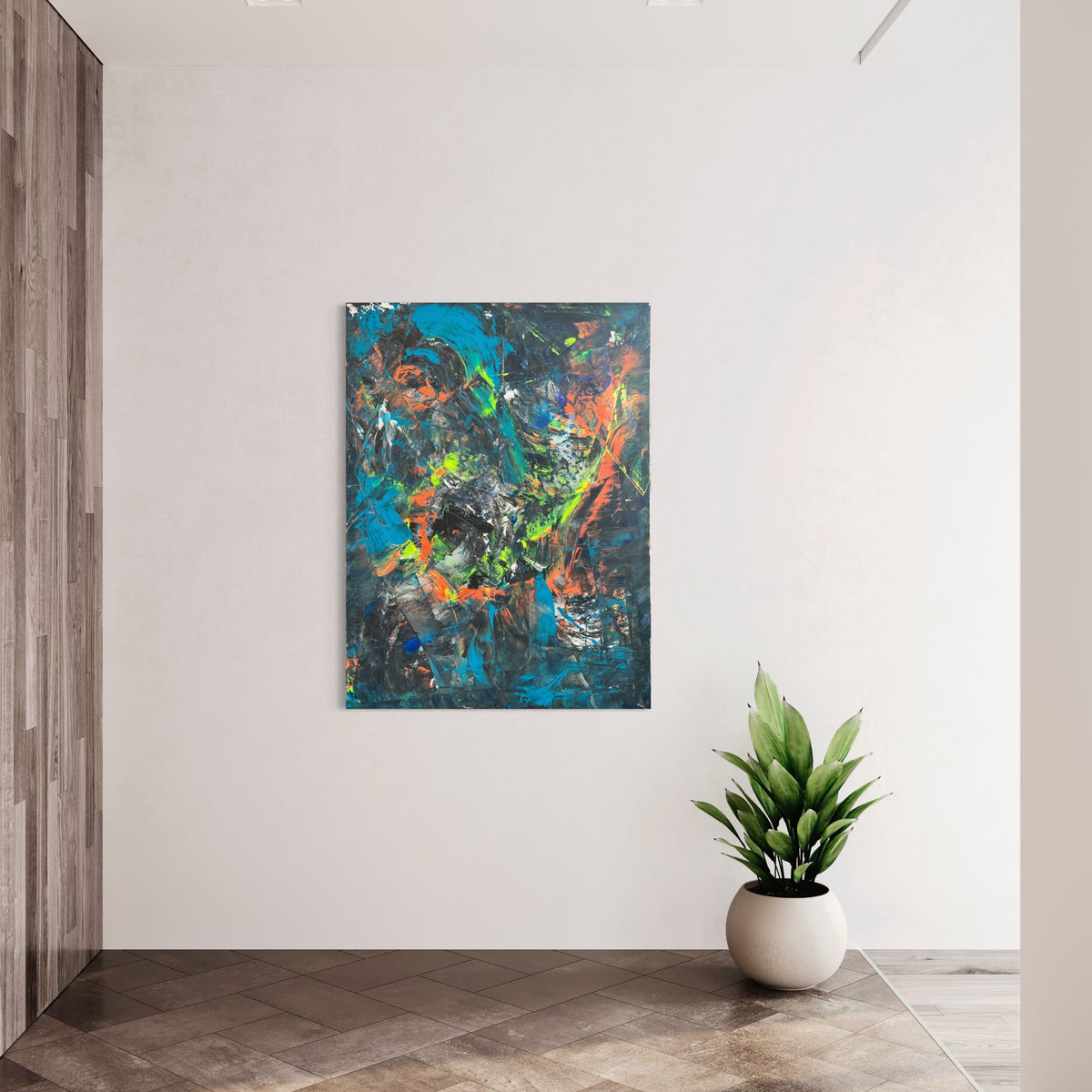 Untitled/ ohne Titel - Painting on Canvas 2022